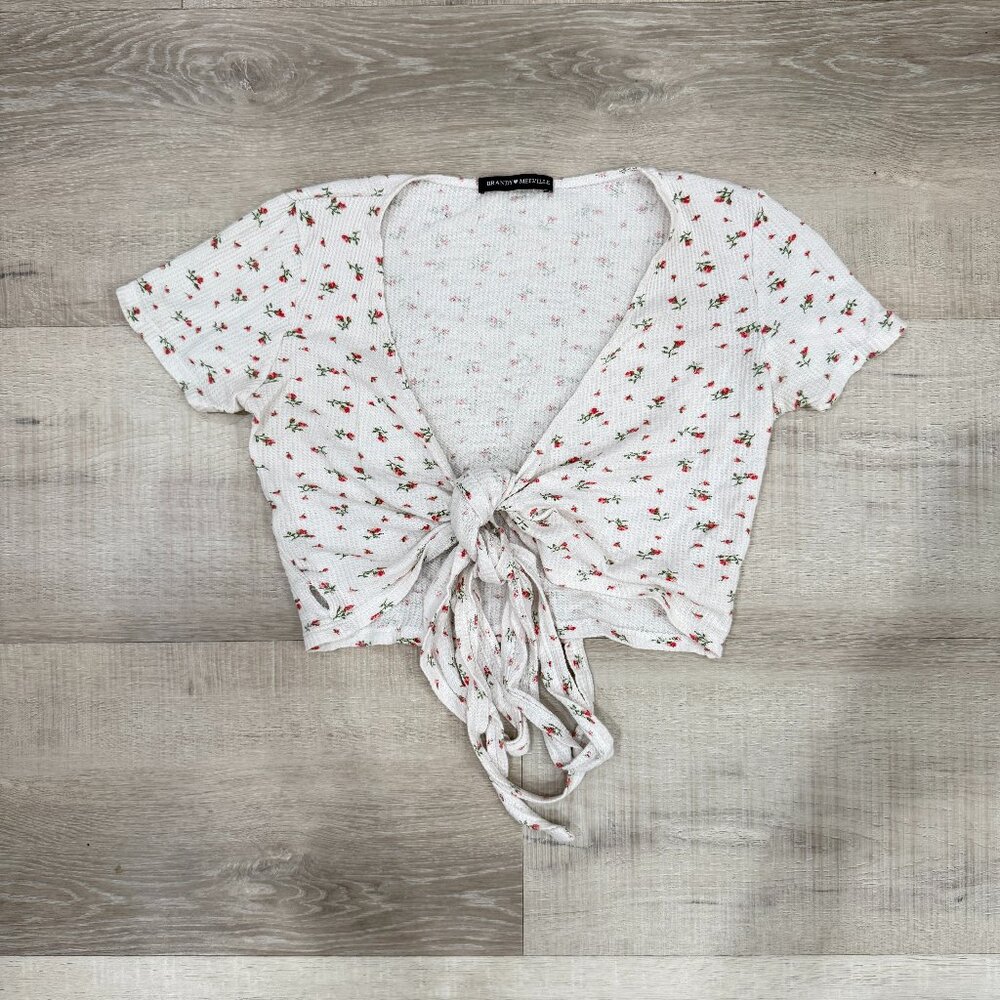 Brandy Melville Rae Wrap Top